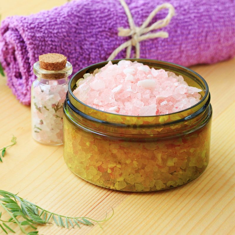 tắm đẹp da với muối biển